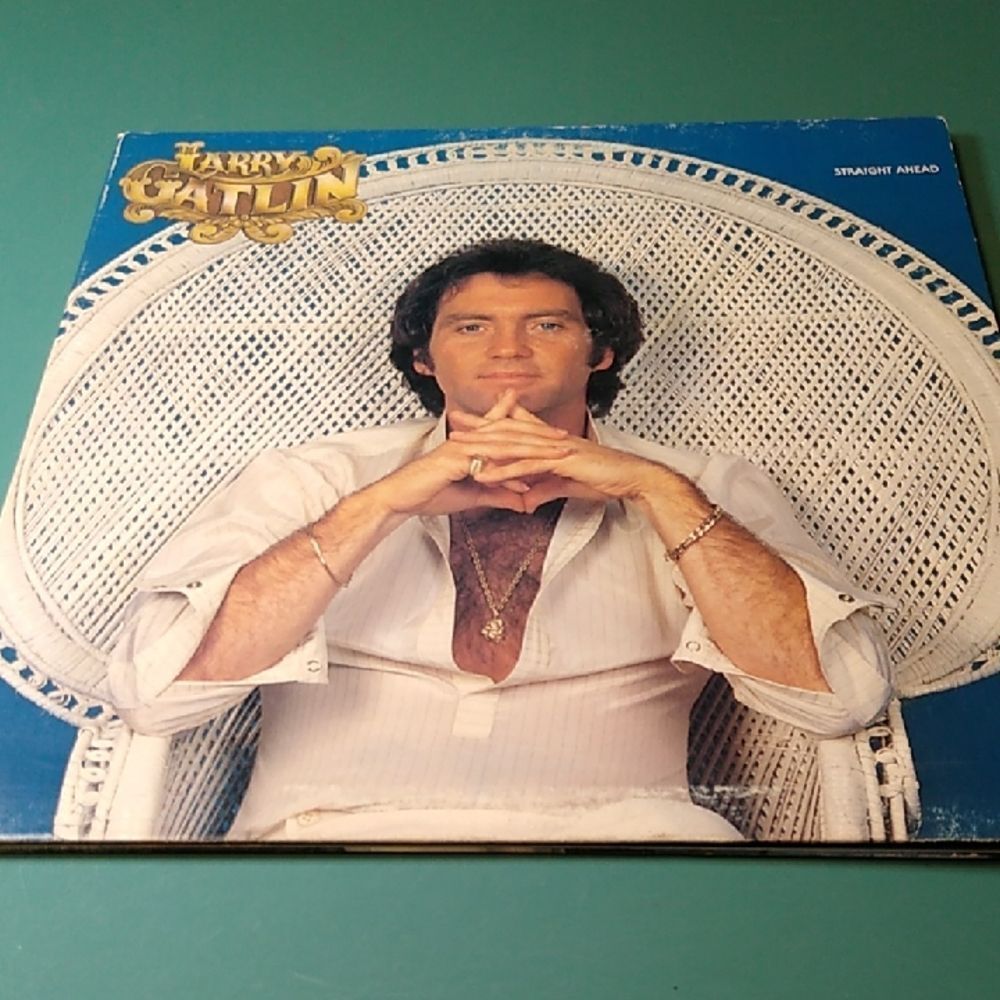 Larry Gatlin Straight Ahead Vinyl Record Album
